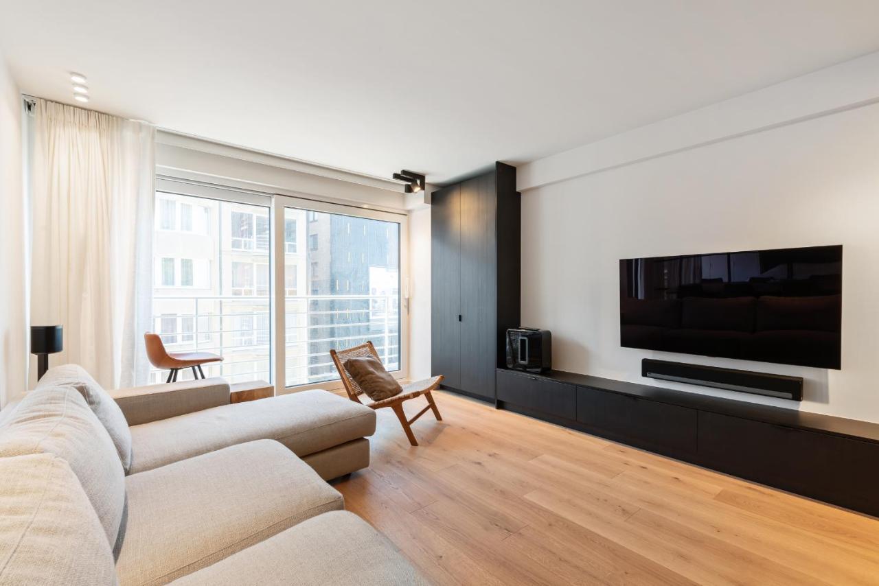 Hyper-Luxeappartement, Zeezicht, Centrum, Airco, Optie Hotelservices Остенде Экстерьер фото
